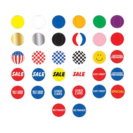 Car Dealer Depot Reusable Balloon Only: Honda Certified 524-HO-1